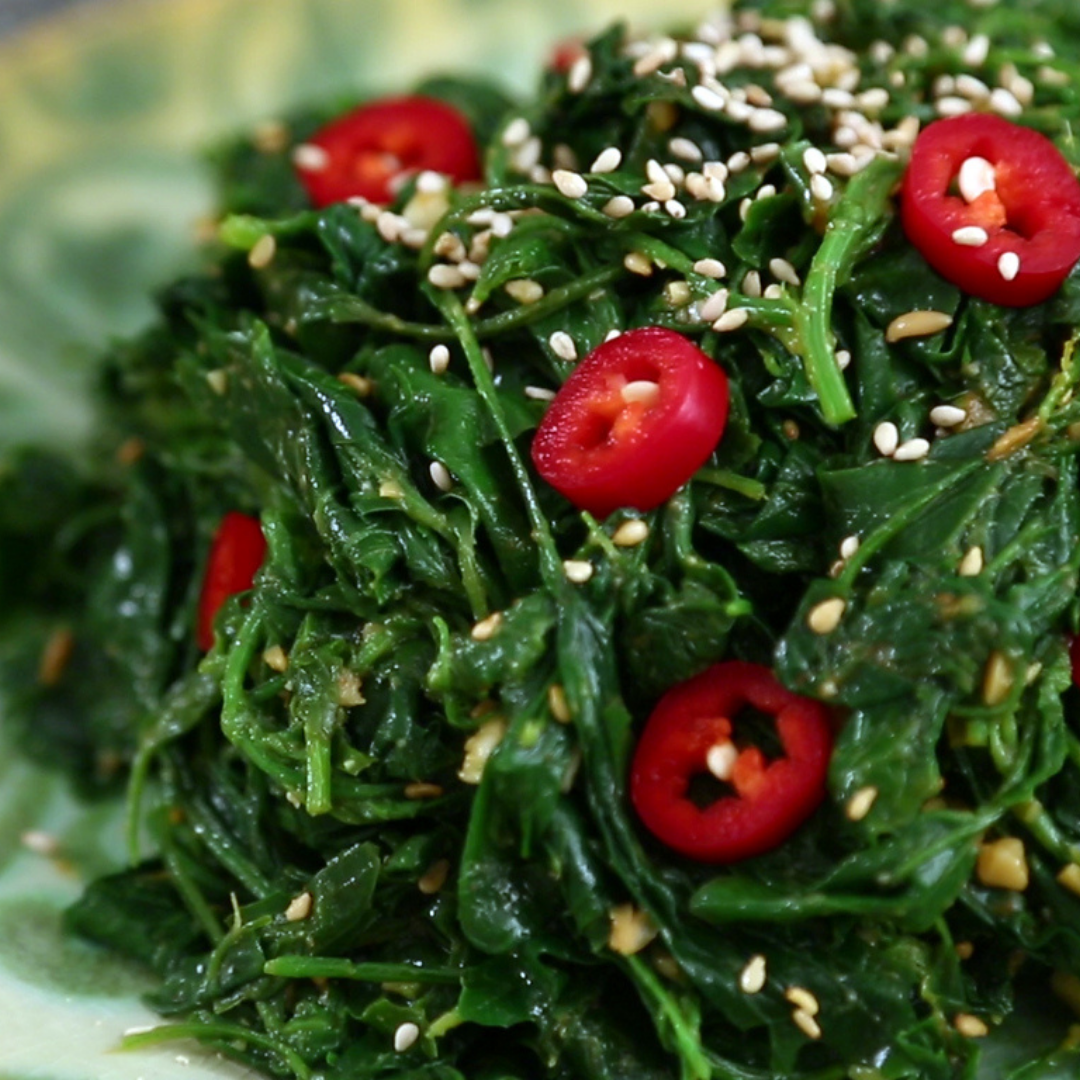 Braised Lambs Quarter