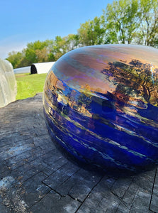 Metallic Blue Ball
