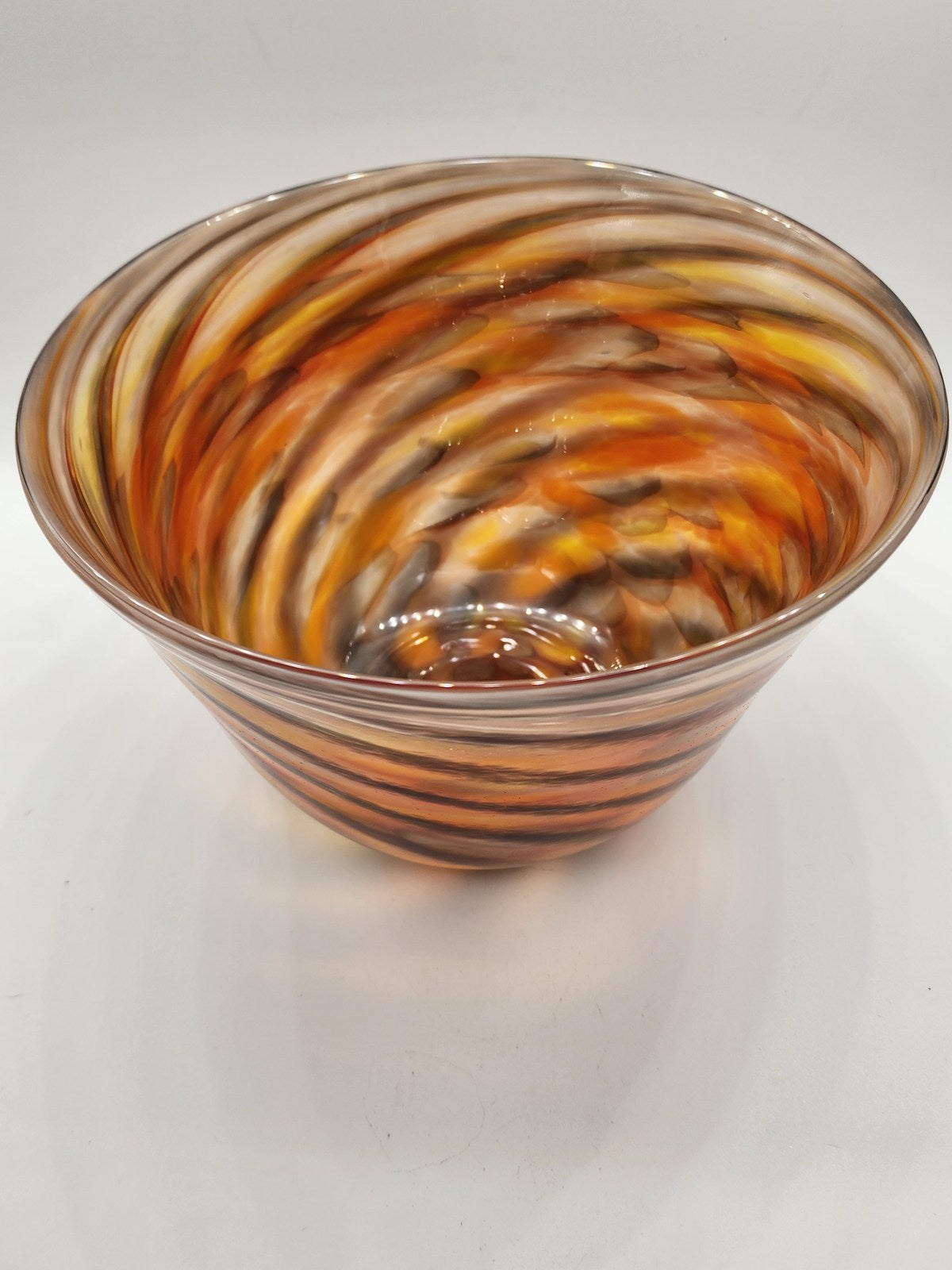 Orange Spinner Bowl
