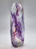 Purple Watercolor Bud Vase #1