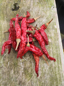 Dried Cayenne Peppers