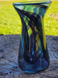 Tall Dark Seagrass Vase